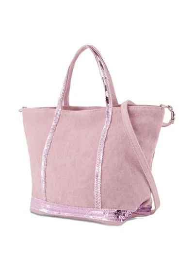 Vanessa Bruno Small Cabas Sequin-trimmed Tote Bag