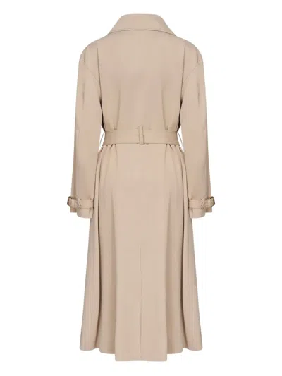 Marciano Belted Double-breasted Trench Coat In Neutral