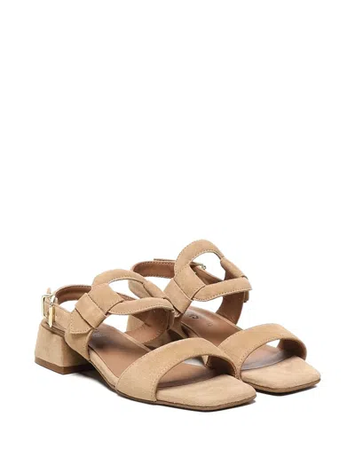 Carmens Sally Buckled Block-heel Sandals