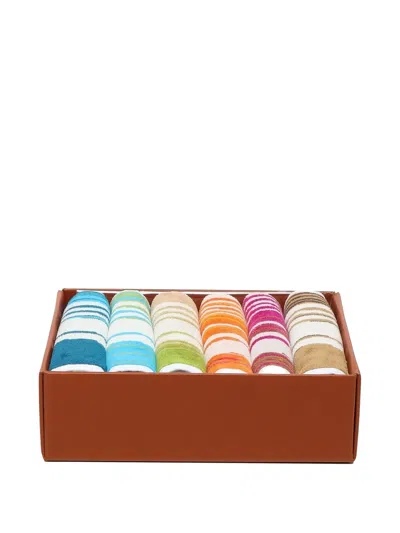 Missoni Striped Cotton Towel Set (30cm X 30cm)