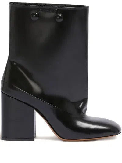 Marni Trunkaroo Block-heel Ankle Boots