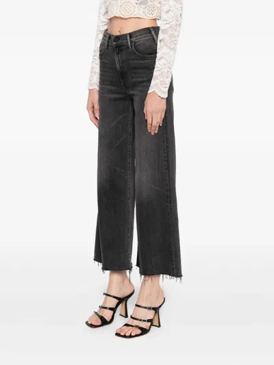 Mother The Hustler Roller Jeans In Black