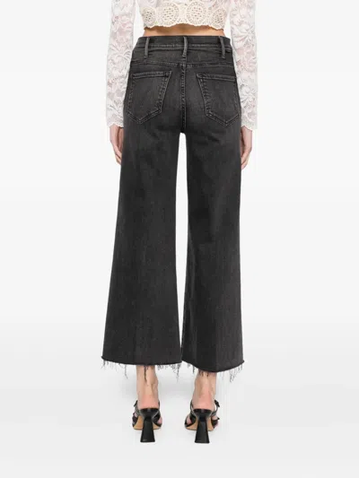 Mother The Hustler Roller Jeans In Black