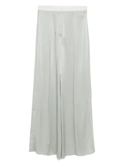 Forte Forte High Waist Casual Pants In White