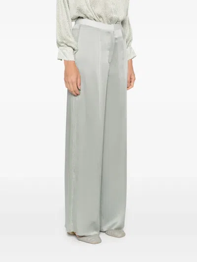 Forte Forte High Waist Casual Pants In White