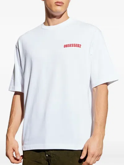Dsquared2 Logo-print T-shirt In White