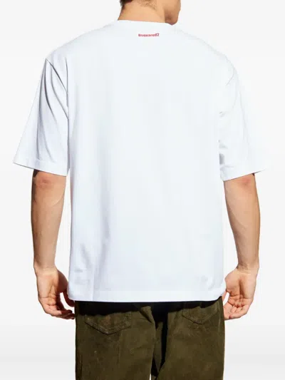 Dsquared2 Logo-print T-shirt In White