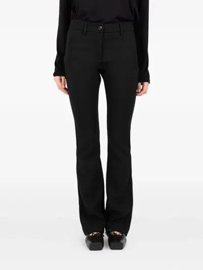 Société Anonyme Pocket-detail Trousers In Black