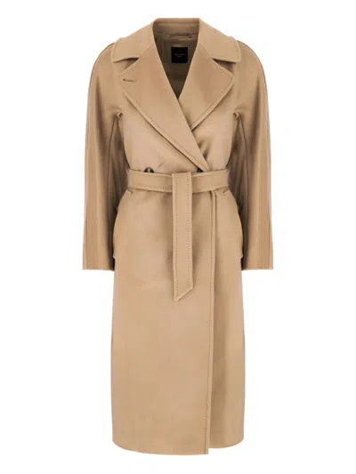Weekend Max Mara Belted Wool Coat