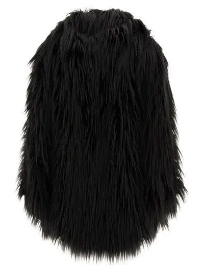 Bb Couture Faux-fur Lengthy Jacket For Women
