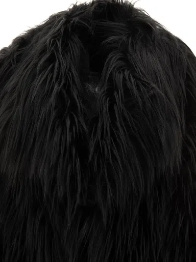 Bb Couture Faux-fur Lengthy Jacket For Women