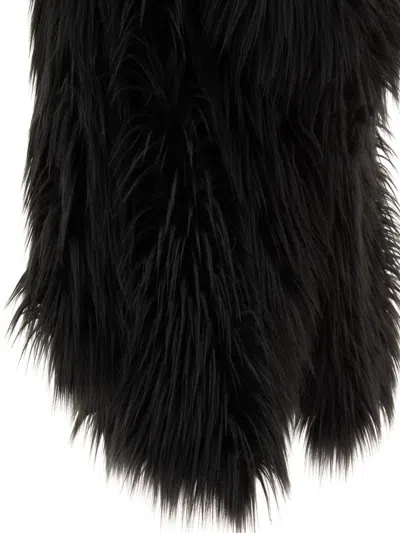 Bb Couture Faux-fur Lengthy Jacket For Women