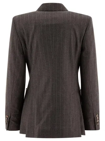 Max Mara "maracas" Pinstriped Blazer