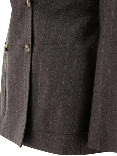 Max Mara "maracas" Pinstriped Blazer