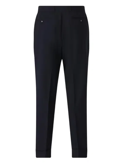 Officine Generale Officine Générale Hugo Formal Pants In Black