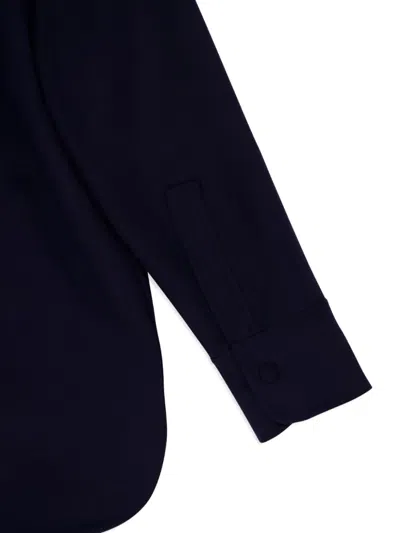 Stella Mccartney Silk Shirt In Blue