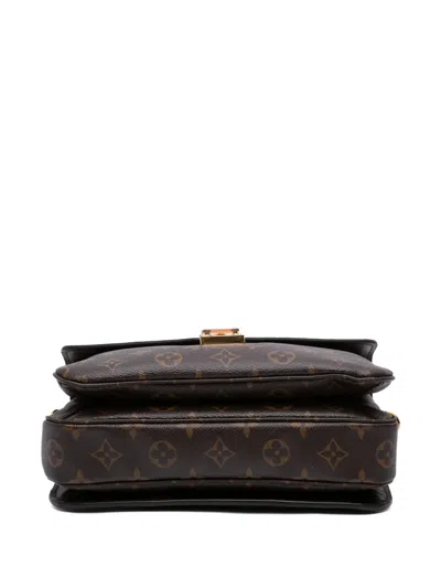 Pre-owned Louis Vuitton 2019 Monogram Pochette Metis Satchel