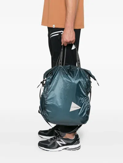 And Wander Logo-print Tote Bag