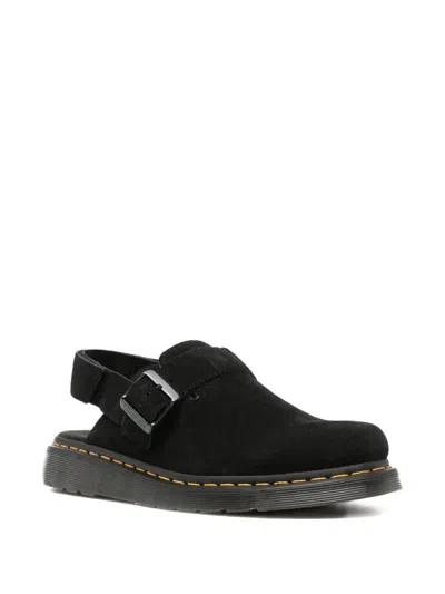 Dr. Martens' Suede Flat Mules