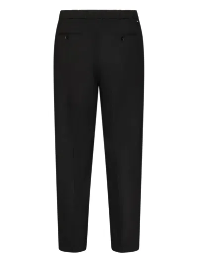 Be Able Buckle-fastening Elasticated-waist Trousers In Black