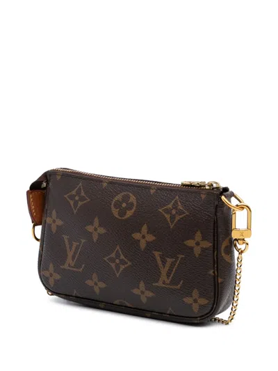 Pre-owned Louis Vuitton 2020 Monogram Mini Pochette Accessoires Handbag