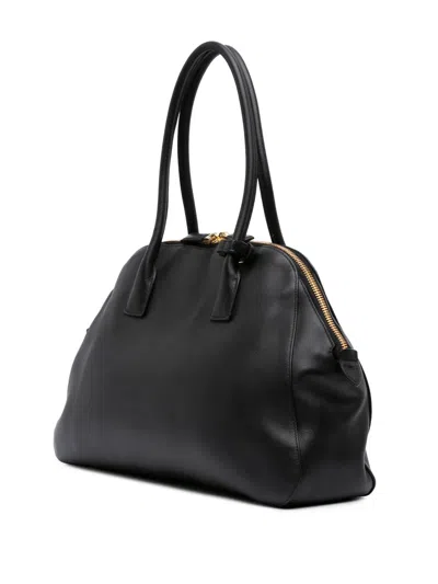 Pre-owned Prada 2000-2025 Medium Soft Grain Leather Shopping Bag Handbag