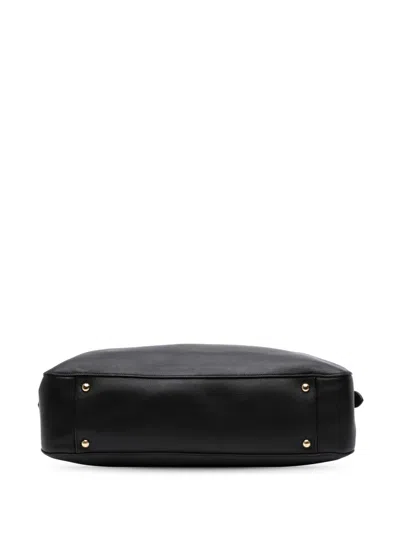 Pre-owned Prada 2000-2025 Medium Soft Grain Leather Shopping Bag Handbag