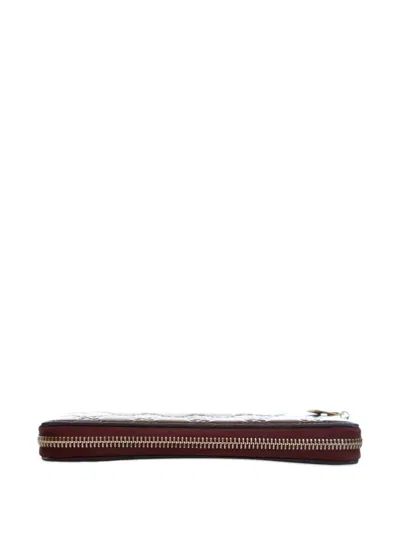 Pre-owned Gucci 2000-2015 Patent Ssima Zip Around Wallet Long Wallets