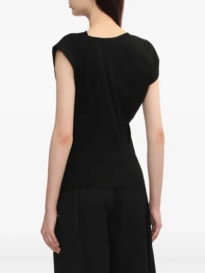 3.1 Phillip Lim Short-sleeve T-shirt In Black
