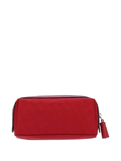 Anya Hindmarch Embossed-logo Zip Make-up Bag