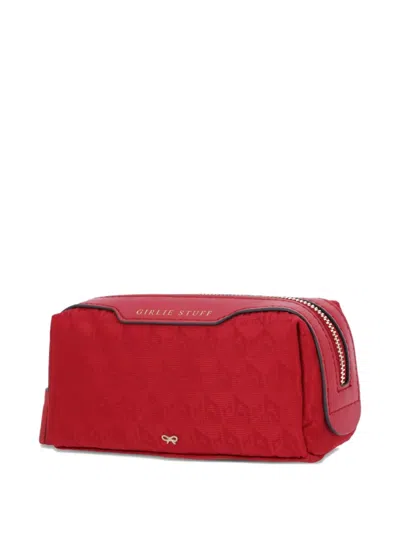 Anya Hindmarch Embossed-logo Zip Make-up Bag