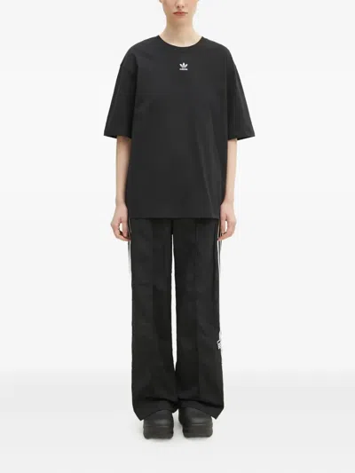 Adidas Originals 3-stripe Logo Track Pants In Black