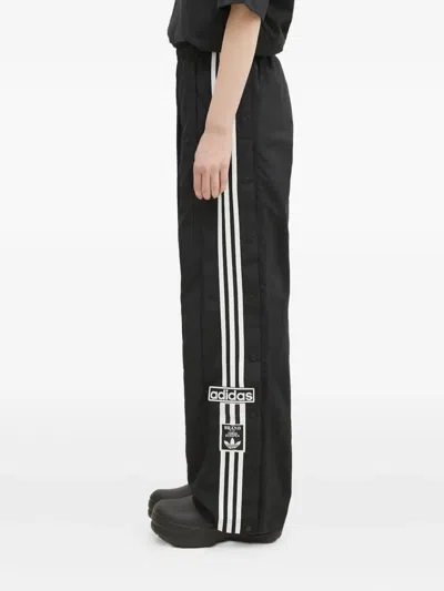 Adidas Originals 3-stripe Logo Track Pants In Black