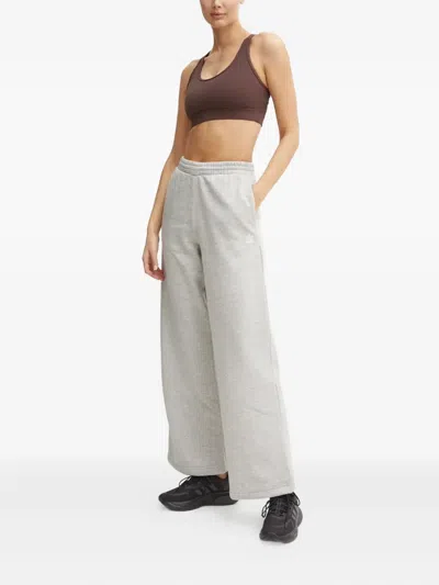 Adidas Originals Logo-embroidered Track Pants In White