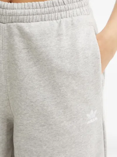 Adidas Originals Logo-embroidered Track Pants In White