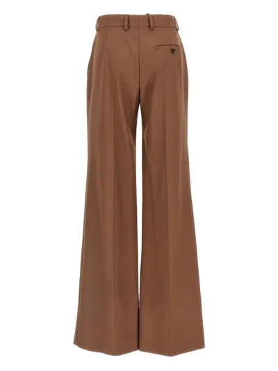 Stella Mccartney Pleated Flared Trousers
