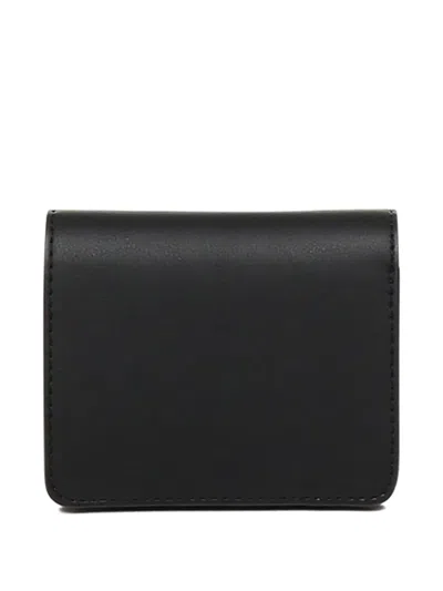Love Moschino Logo-lettering Wallet In Black