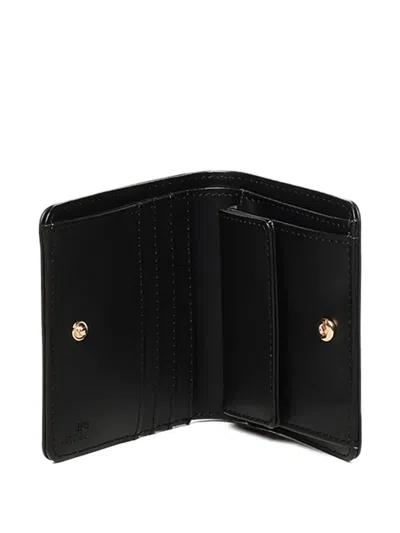 Love Moschino Logo-lettering Wallet In Black