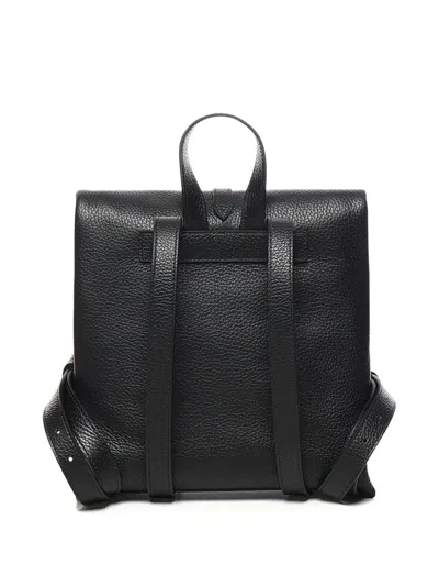 Coccinelle Dorian Leather Backpack With Grain