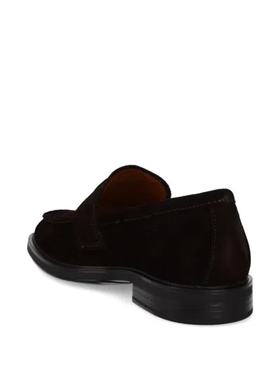 Vagabond Andrew Suede Loafers In Brown