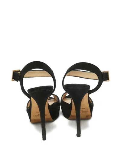 Pre-owned Jimmy Choo Suede Heeled Sandals