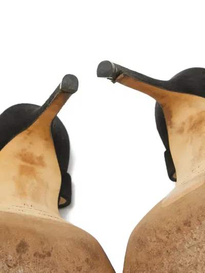 Pre-owned Jimmy Choo Suede Heeled Sandals