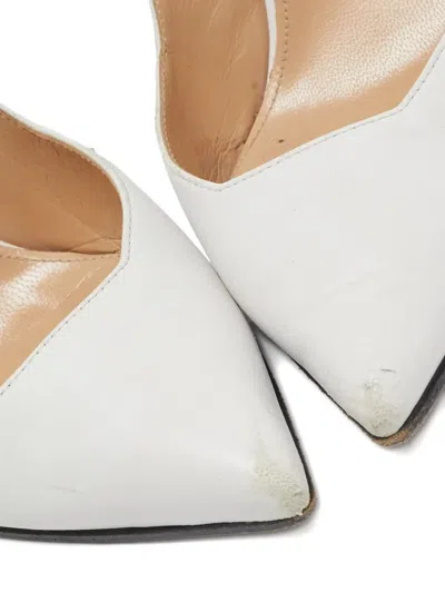 Pre-owned Sergio Rossi Vintage Leather Heeled Pumps