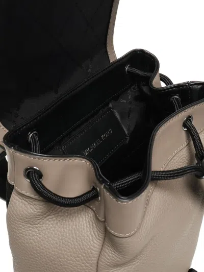 Michael Kors Push-lock Leather Backpack