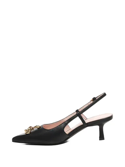 Coccinelle 65mm C-me Logo Sling Back Heeled Pumps