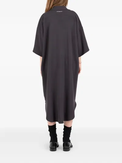 Société Anonyme Shirt Midi Dress In Gray