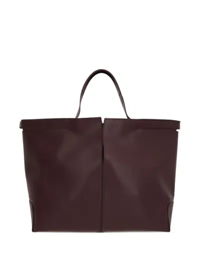 Tod's Medium Di Folio Double-handle Calfskin Tote Bag