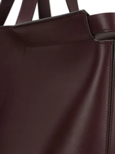 Tod's Medium Di Folio Double-handle Calfskin Tote Bag