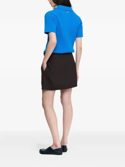 Jw Anderson Gathered Short Skirt