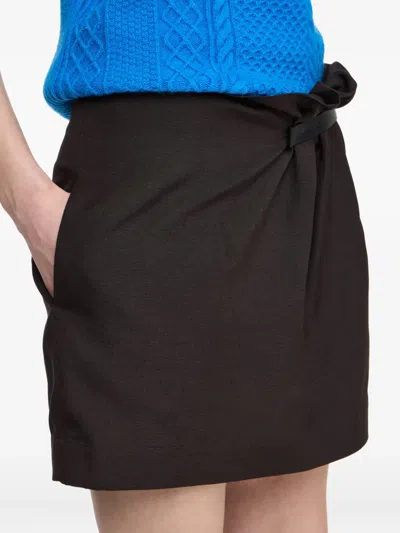 Jw Anderson Gathered Short Skirt